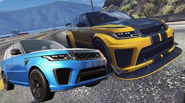 Land Rover Range Rover Sport SVR Tuning NFS No Limits