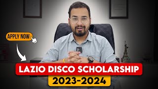 LAZIO DISCO SCHOLARSHIP (2023 - 2024) ! COMPLETE DETAILS ! STUDY IN ITALY