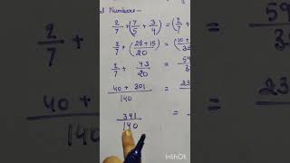 Rational Number, Chapter -1, Associative property of rational number, #short#shorts#shorts#shorts###