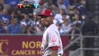 2011/06/24 Aybar throws out Gwynn