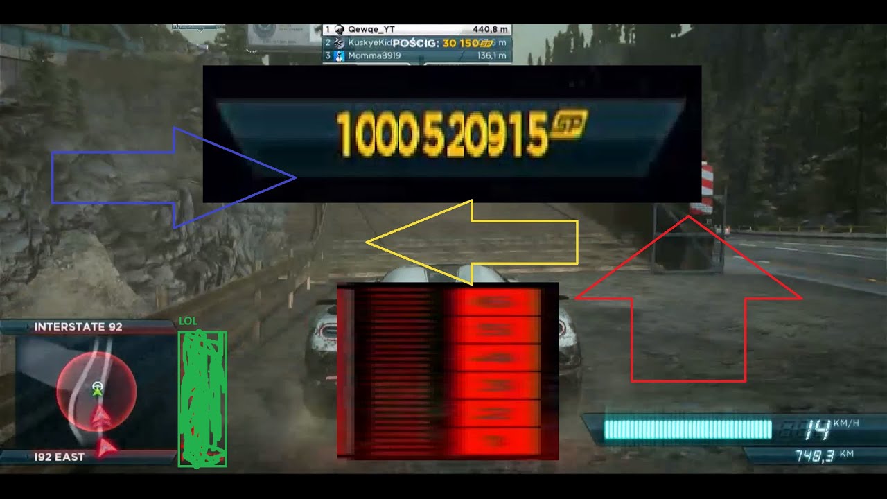 Speed Point Numbers Got nice number of speed points | Need for Speed Most Wanted PS3 #8 ...