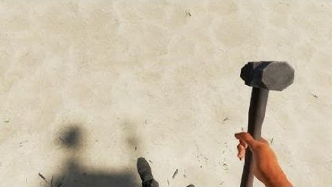 Stranded Deep, how to build a cliff base using clay brick (Part 6)