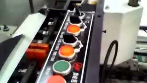 automatic Paper folding machine  (4 parallel and 4 cross folds)