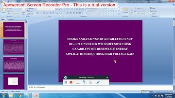 IEEE 2016-2017 POWER ELECTRONICS DESIGN AND ANALYSIS OF A HIGH EFFICIENCY DC–DC CONVERTER WITH SOFT