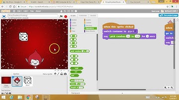 Scratch: Dice 1 (Random Numbers)