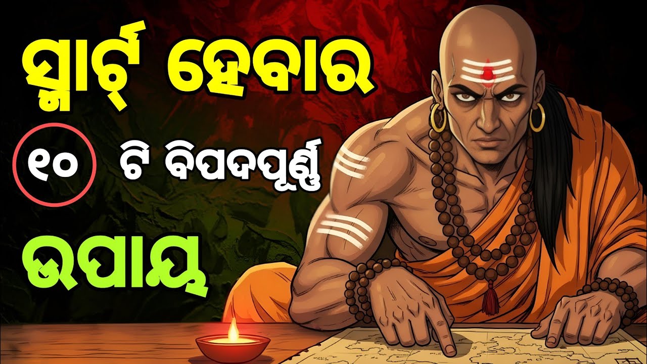 ଚତୁର ହୁଅନ୍ତୁ || ତେବେ ହିଁ ଏହି ଦୁନିଆ ତୁମକୁ ଜିତିବାକୁ ଦେବ || 10 Chanakya Niti ||Odia Motivation Kanhu ||