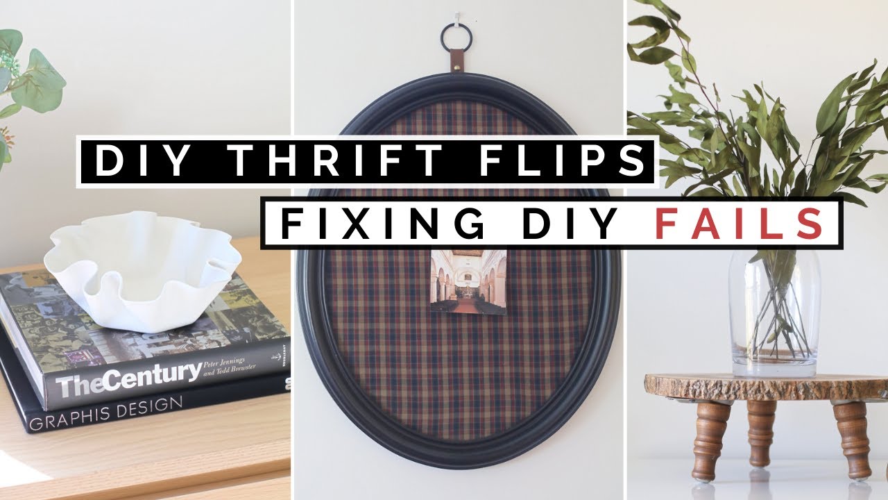  HIGH END THRIFT STORE TRANSFORMATIONS TRASH TO TREASURE THRIFTED 