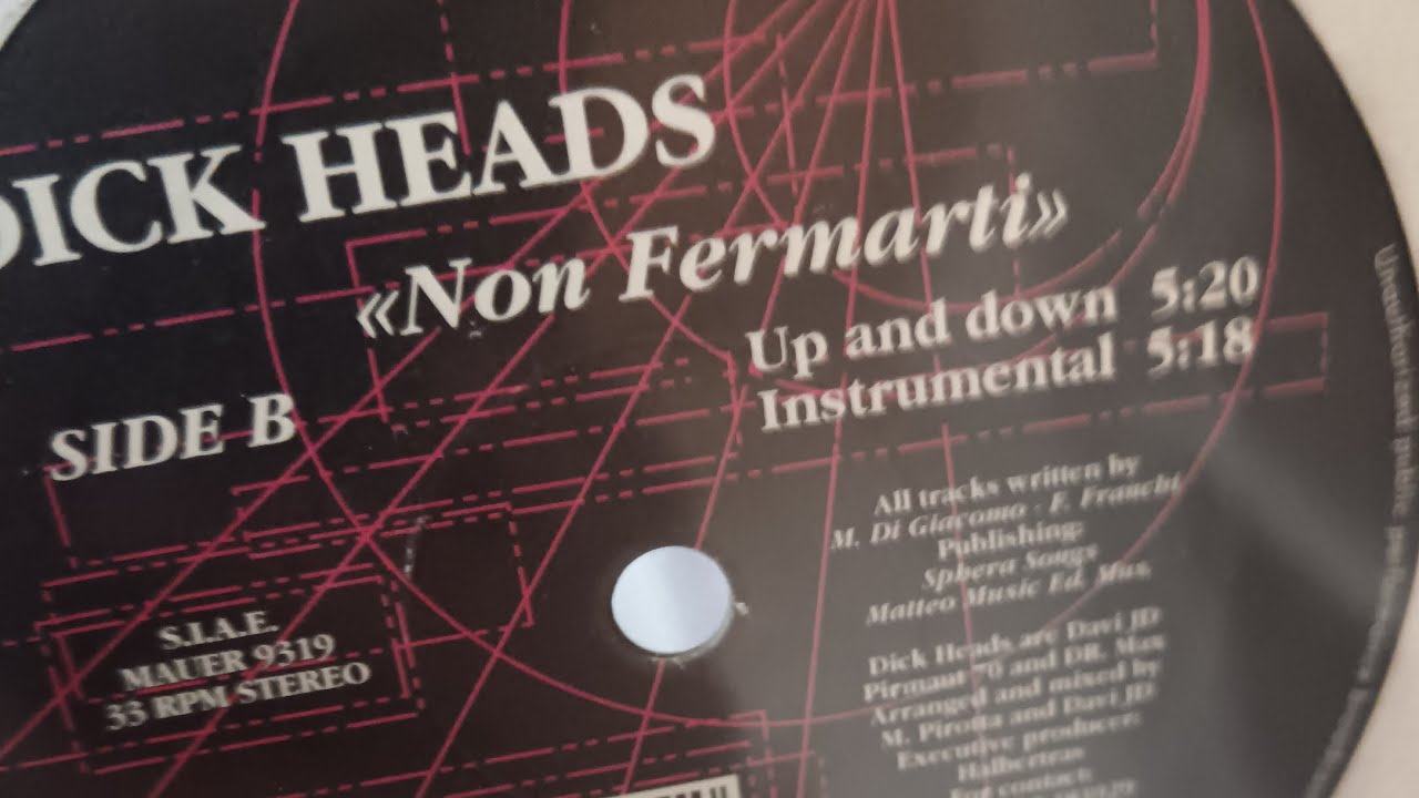 Dick Heads - Non Fermarti (Instrumental) (1997) - YouTube