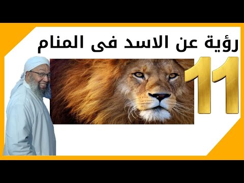 11 رؤية فى الاسد فى المنام