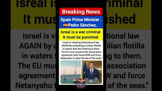 🇪🇸Pedro Sánchez,  slams to isreali