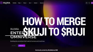 How to merge $KUJI to $RUJI on THORChain - RUJIRA Guide