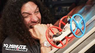 You shouldn't make toy cars out of this… (but we did)