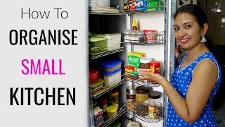 How To Organise SMALL Kitchen | Kitchen Tour | CookWithNisha