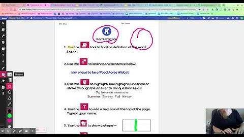 How to use Kami the annotation tool