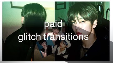 Paid glitch transitions videostar | qrcode