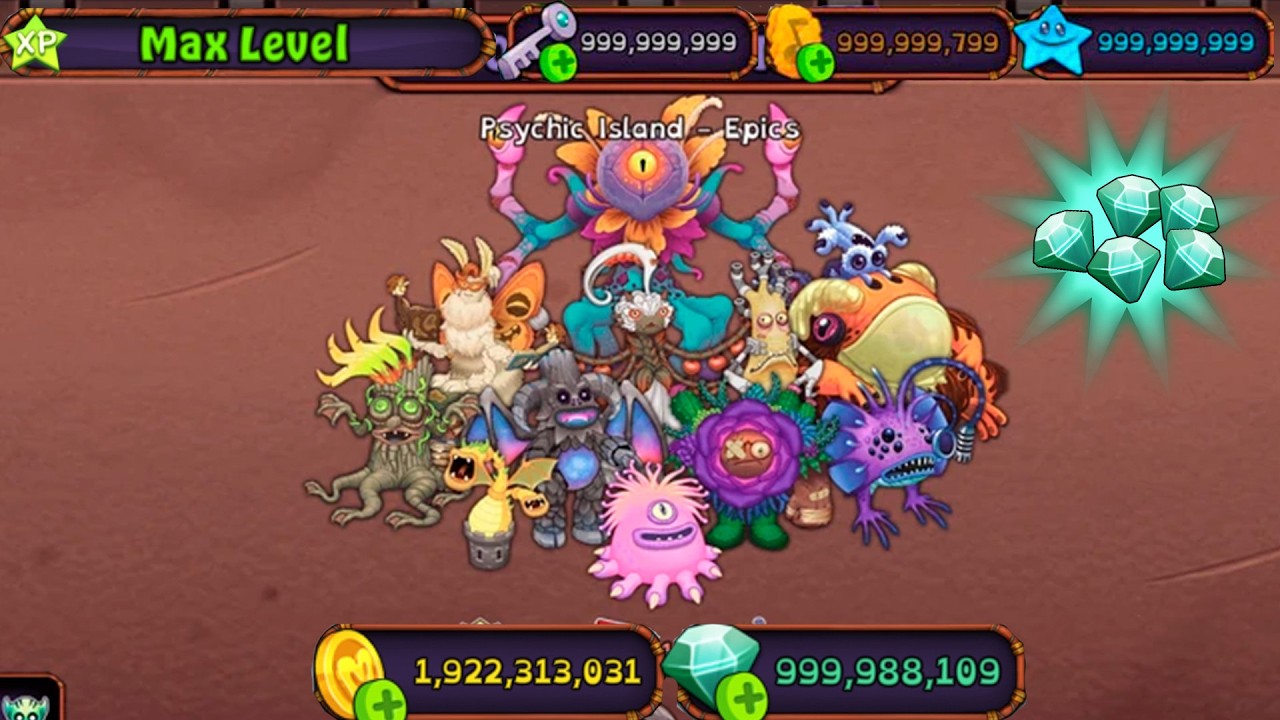 UNLIMITED GEMS – MSM Hacks (Fire Oasis, Psychic Island, Wublin and Other Islands)