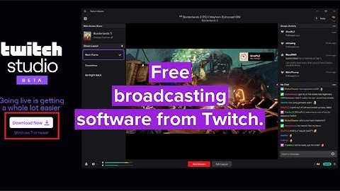 Twitch Studio Beta for Mac | Free Broadcasting App |Designed for streamers | Setup your first stream