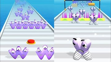 Alphabet Run ABC Letter W X Y Z New update Merge Master Alphab #abc #alphabetlore #gaming #mergegame