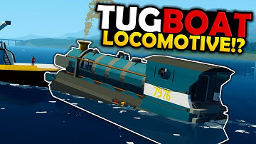 This Locomotive IS A TUG BOAT!? - Stormworks Build and Rescue