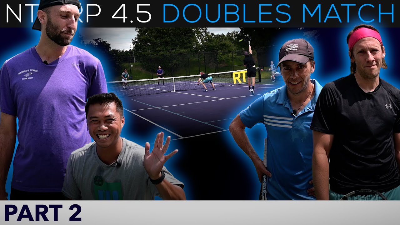 Toxic Tennis Troll vs Tweener Addict - NTRP 4.5 Doubles Match (Part 2)
