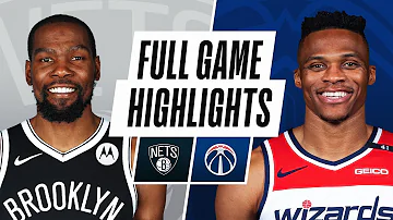 NETS at WIZARDS | FULL GAME HIGHLIGHTS | January 31, 2021