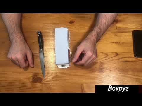 Заточка ножа на японских камнях SUEHIRO | Sharpening a knife on a water stone SUEHIRO