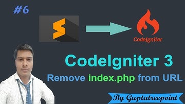 Remove index php from URL CodeIgniter 3 #part 6