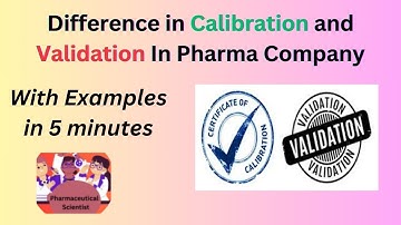 What is Calibration and Validation in Pharma Company I  #calibration #Validation #pharmacy