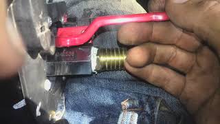 видео: Кран печки (отопителя салона) 2108 самодельный шаровый #СДЕЛАЙ САМ картинка: Кран печки (отопителя салона) 2108 самодельный шаровый #СДЕЛАЙ САМ