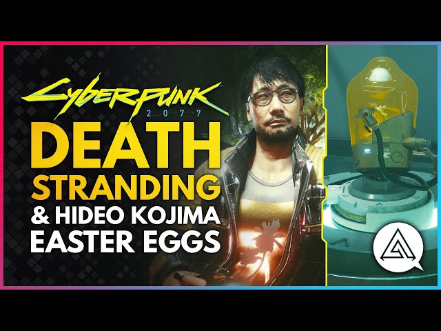 CYBERPUNK 2077 - HIDEO KOJIMA Easter Egg 