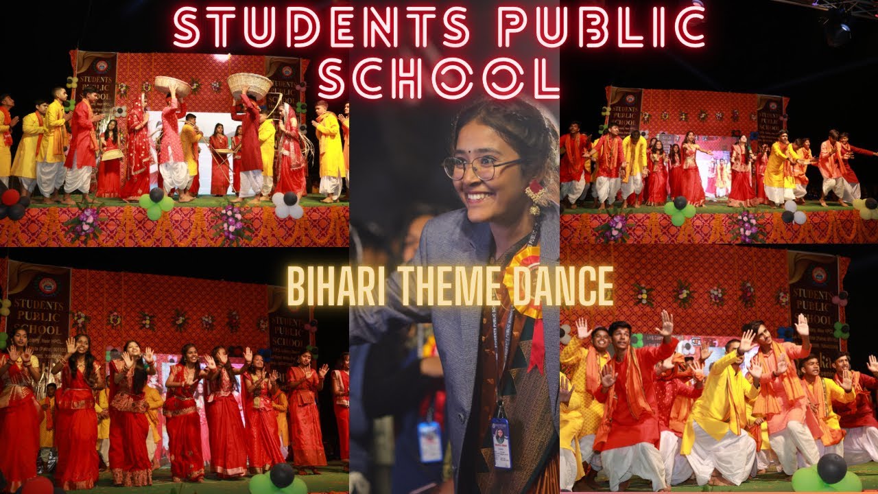 Bihari theme dance in Students Public school,Bihta choreographed by Soumya Singh❣️#bihar #bihari