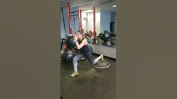 Bosu Bulgarian Split Squat to Stutter Lunge