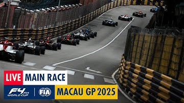 LIVE | Main Race | FIA F4 World Cup | 2025 Macau GP