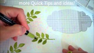 Stampin' Up! Two Minute Quick Tip: Fix Imperfectly Stamped Images