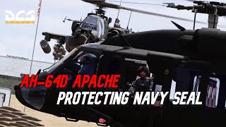 DCS | AH-64D Apache Protecting Navy SEALs (downloadable mission)