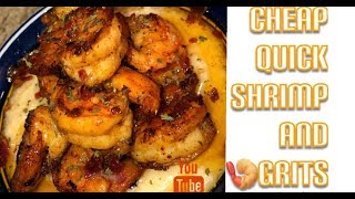 Cheap Shrimp and Grits Recipe Tutorial With Chef Bae