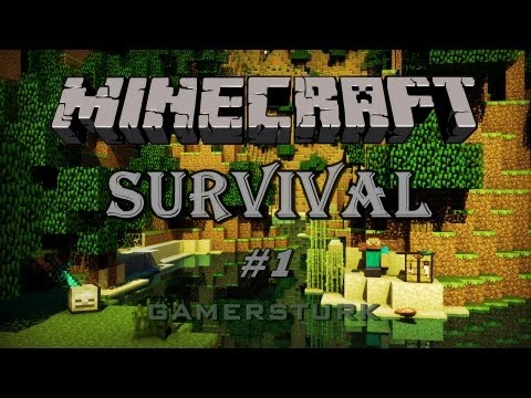 Minecraft Survival - Türkçe [Part 1] Ev yapımı