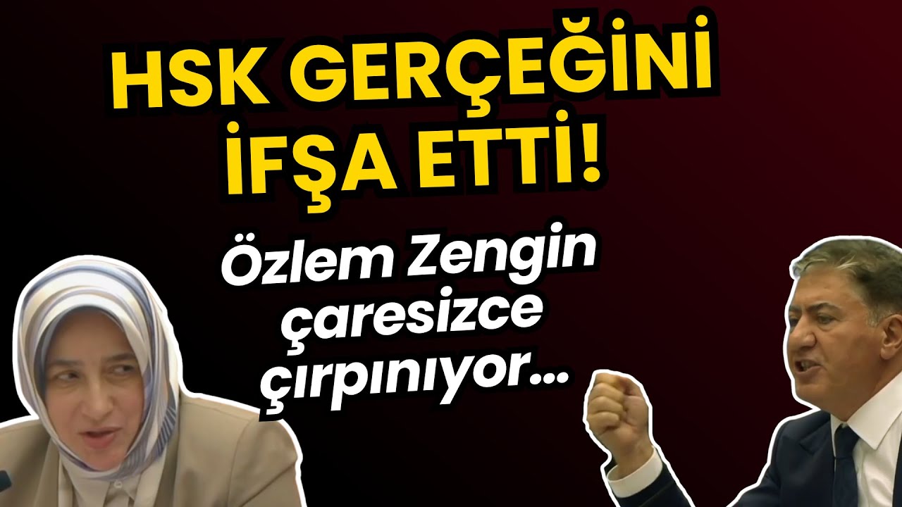 "HSK GERÇEĞİNİ İFŞA ETTİ!" CHP’li Murat Emir’den Özlem Zengin’e YARGI BOMBASI