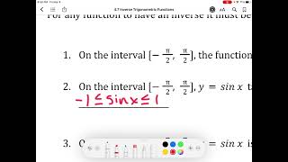 4 7 Inverse Trig Functions Part 1