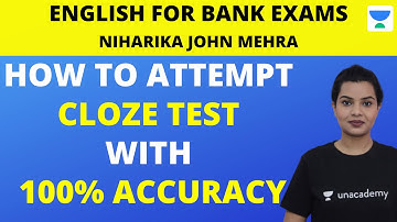 How to attempt cloze test with 100% accuracy | English | Niharika John Mehra
