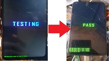 How to Fix Android with Blue TESTING Screen