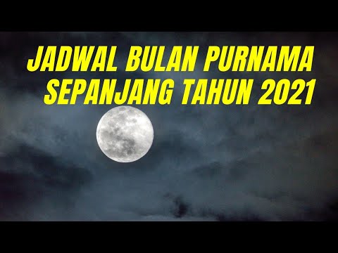 Video: Bulan Purnama pada Oktober 2020
