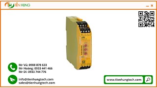 PILZ - RELAY AN TOÀN PILZ PNOZ s3 24VDC 2 n/o - 750103 TIENHUNGTECH