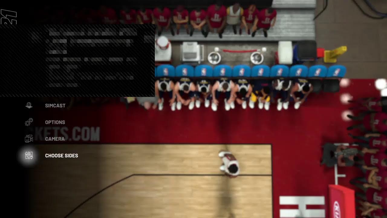 NBA 2K21 3rd Playoffs: #1 Nuggets vs #2 Rockets - Game 3