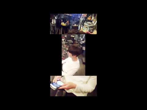 남자머리,남자펌-스핀스왈로펌 으로 시원하게 변신!!