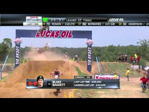 Freestone 250 Moto 1: Blake Baggett Throws a Huge 30+ Foot Air into the Whoops