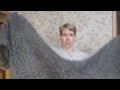 Большие серые теплые пуховые платки с красивым богатым рисунком.Цена 6000 +79030300712