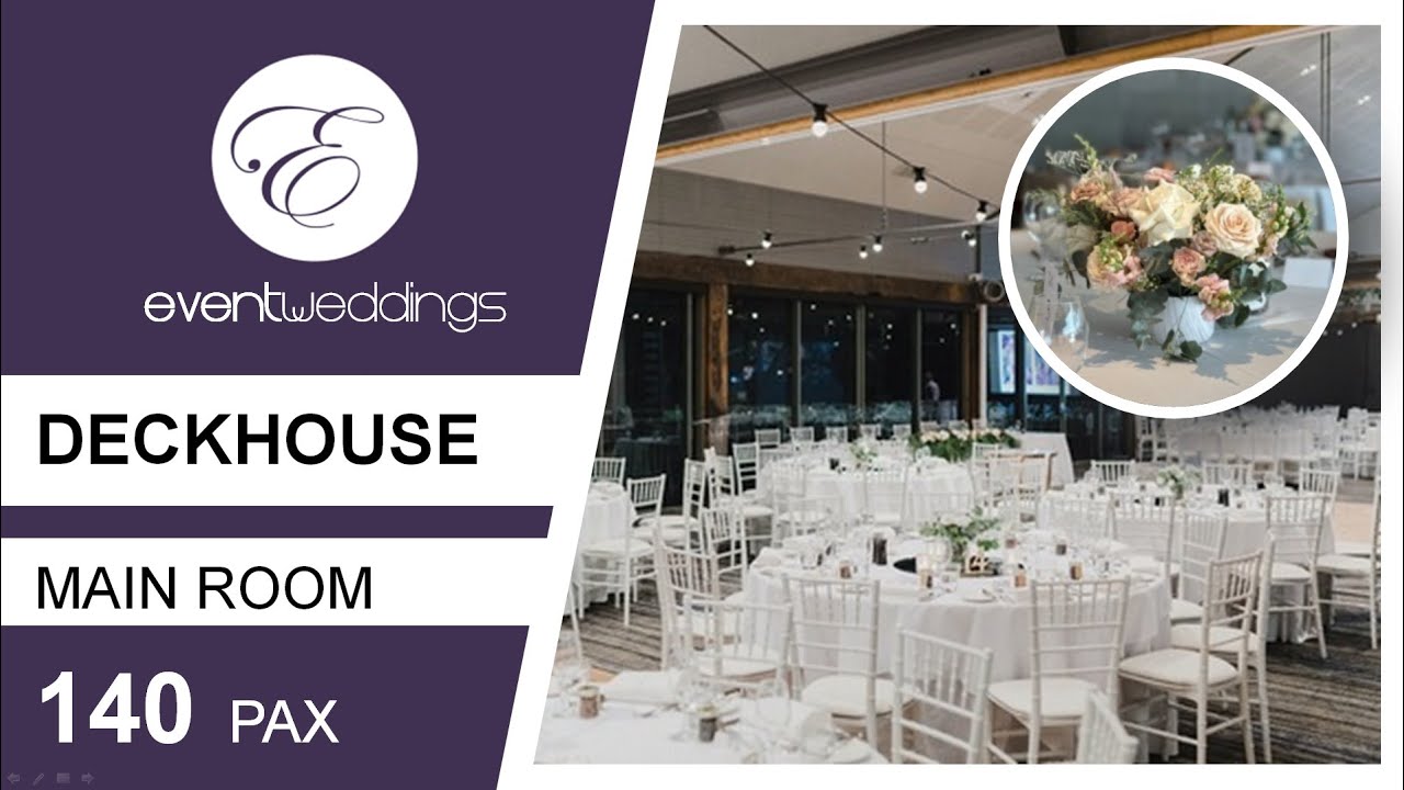 Deckhouse - Sydney Wedding Venue Walkthrough by Event Weddings