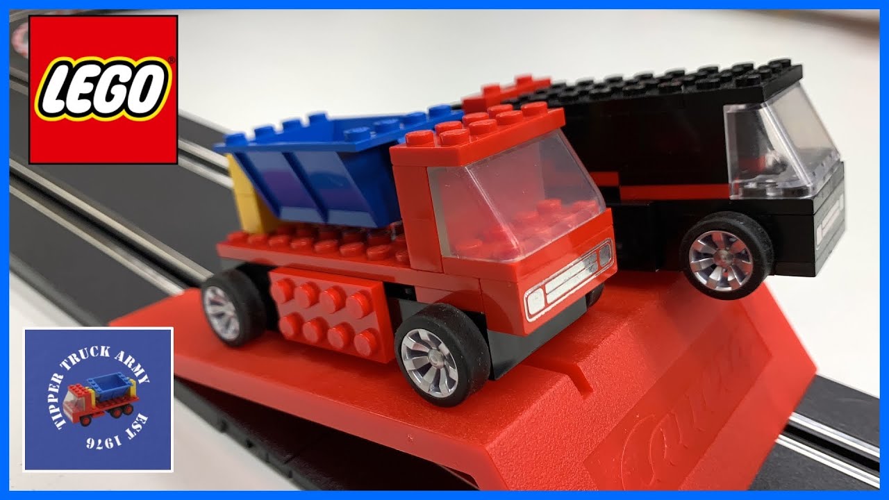 katolsk Janice Stole på How to build a LEGO Slot Car Tipper Truck (9 year channel anniversary) -  YouTube
