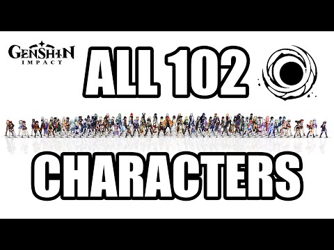 All 102 Characters Specialist Dance Before Nod Krai Genshin Impact 